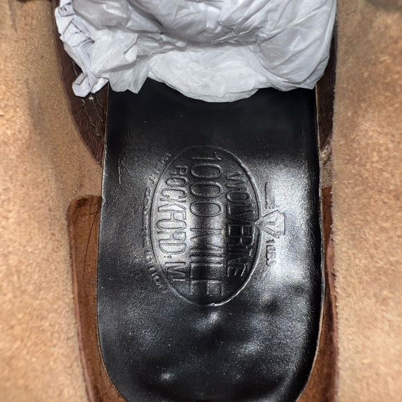 Wolverine 1000 Mile Women's Boot W05455 Black Size 8 - Picture 9 of 10